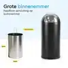 AFVALBAK BRASQ PUSH BIN PB230+ 30 LITER