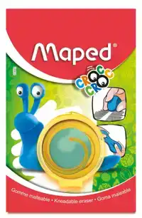 KNEEDGUM MAPED CROC CROC BLISTER 1 STUK