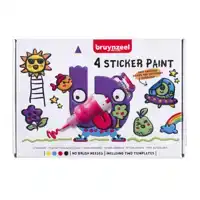 STICKERVERF BRUYNZEEL MET 2 SJABLONEN