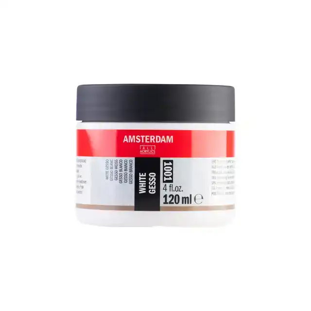 GESSO AMSTERDAM MINI 1001 120ML WIT