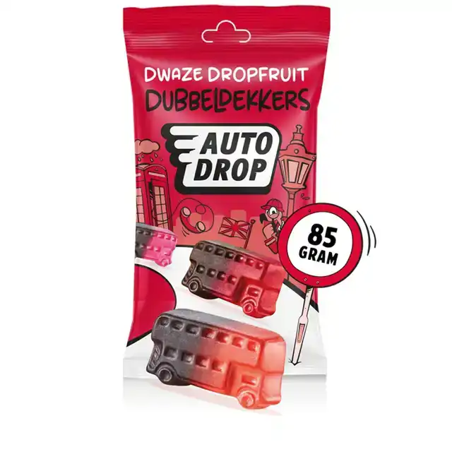 AUTODROP DUBBELDEKKERS ZAK 85 GRAM