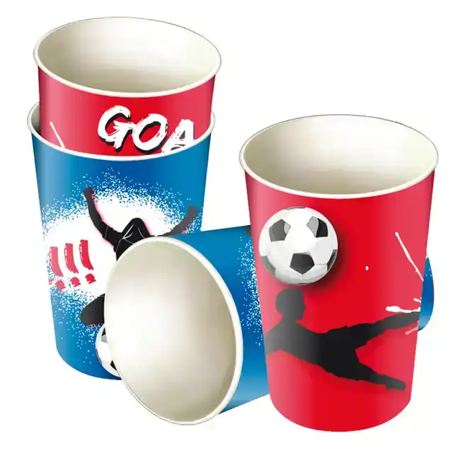 BEKER HAZA GOAL 250ML 8 STUKS