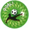 BORD HAZA GOAL 23CM 8 STUKS