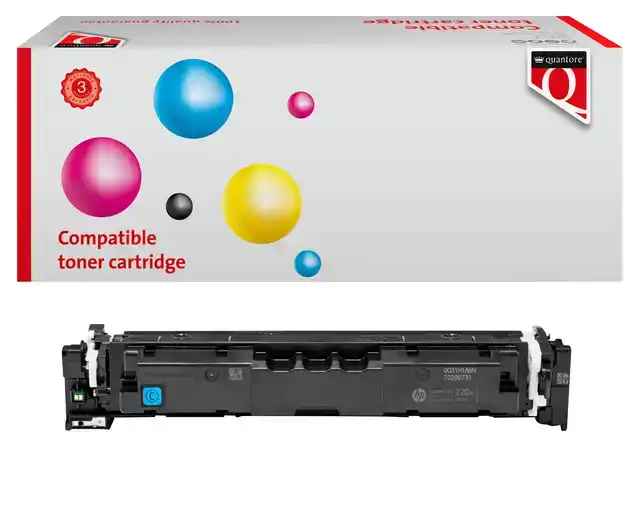 TONERCARTRIDGE QUANTORE HP W2201X CYAAN
