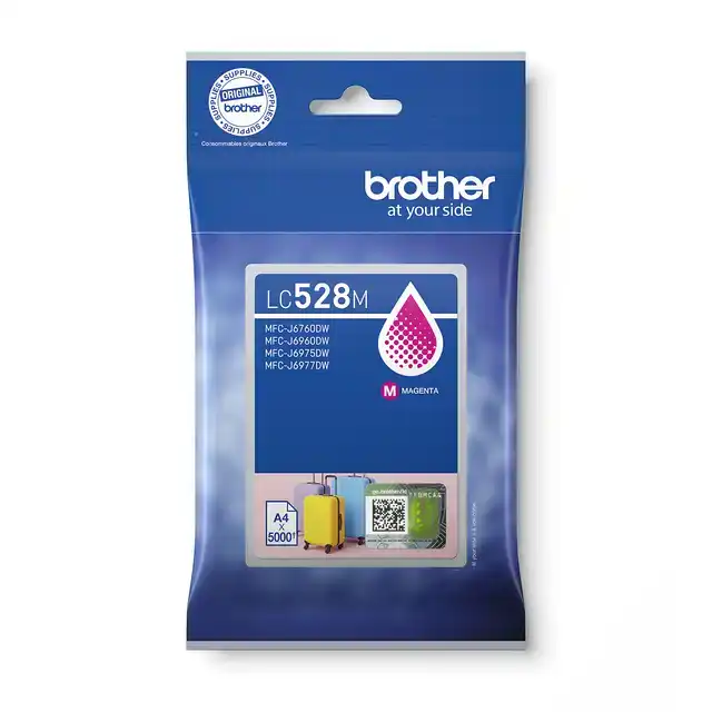 INKTCARTRIDGE BROTHER LC-528M ROOD
