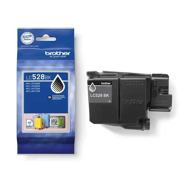 INKTCARTRIDGE BROTHER LC-528BK ZWART