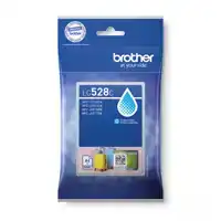 INKTCARTRIDGE BROTHER LC-528C BLAUW