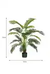 KUNSTPLANT MICA ARECA PALM IN POT GROEN