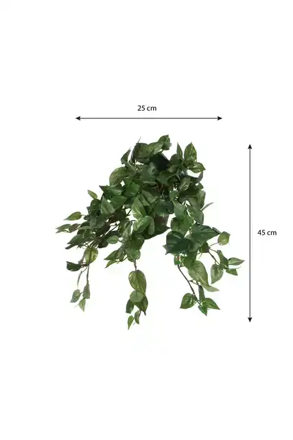 KUNSTPLANT MICA SCINDAPSUS HANGEND