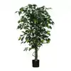 KUNSTPLANT MICA FICUS GROEN IN POT