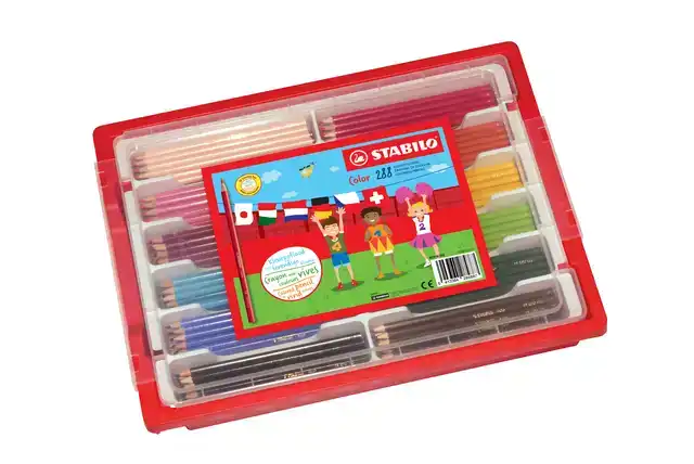 KLEURPOTLOOD STABILO COLOR288ST ASSORTI