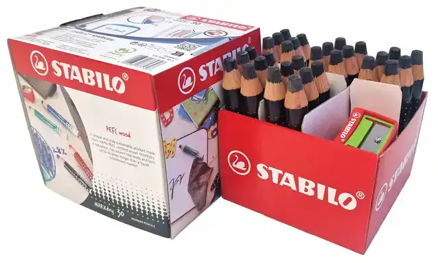 WHITEBOARDPOTLOOD STABILO MARKDRY 30ST