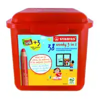 KLEURPOTLOOD STABILO 882 WOODY 3 IN 1