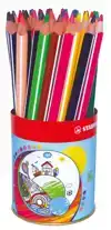 KLEURPOTLOOD STABILO 203 TRIO DIK 38ST
