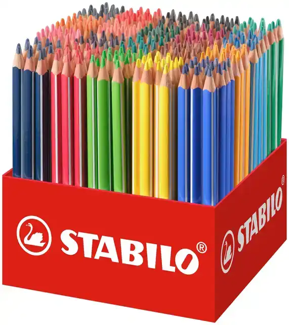 KLEURPOTLOOD STABILO 203 TRIO DIK 300ST