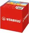 KLEURPOTLOOD STABILO 203 TRIO DIK 300ST