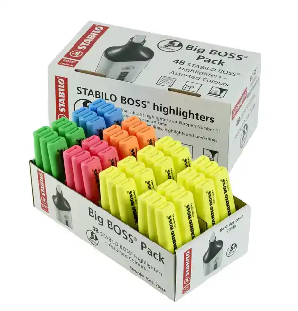 MARKEERSTIFT STABILO BOSS 70 48ST