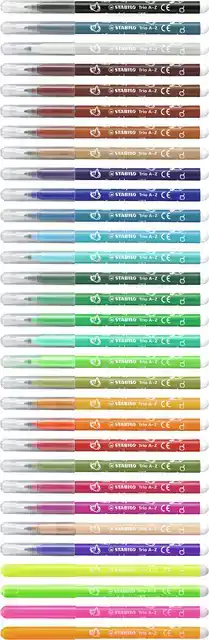 VILTSTIFT STABILO TRIO A-Z 378 144ST