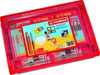 KLEURPOTLOOD STABILO 882 WOODY 3 IN 1