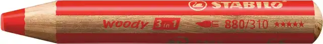 KLEURPOTLOOD STABILO 882 WOODY 3 IN 1
