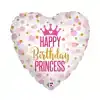 FOLIEBALLON BIRTHDAY PRINSES 45CM