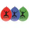 BALLON HAZA GOAL 30CM 6 STUKS ASSORTI