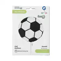FOLIEBALLON VOETBAL 45CM