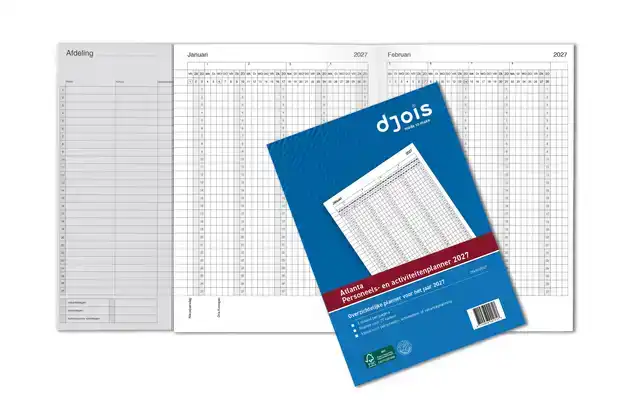 JAARPLANNER 2027 DJOIS PERSONEEL- EN