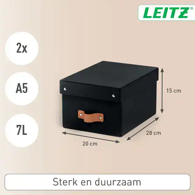 OPBERGDOOS LEITZ PURO DEKSEL 7 LITER