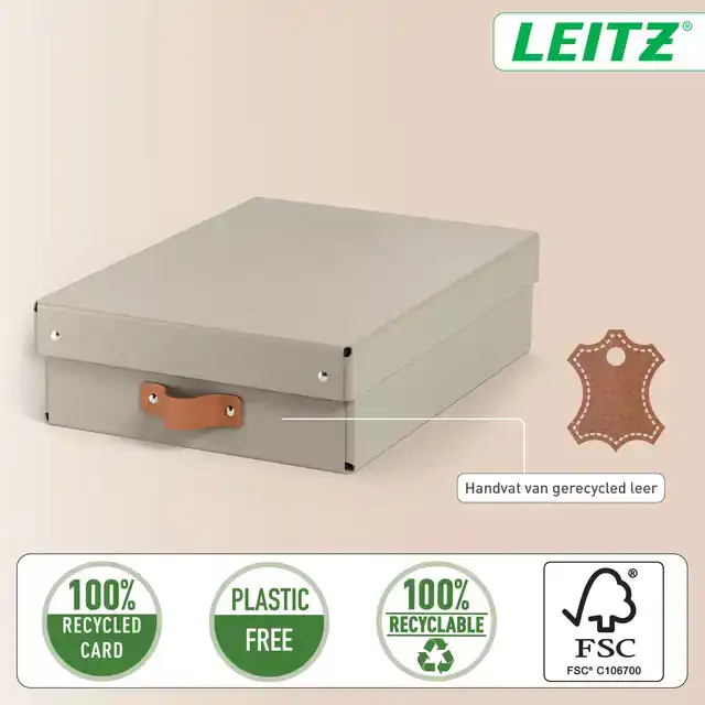 OPBERGDOOS LEITZ PURO DEKSEL 8 LITER