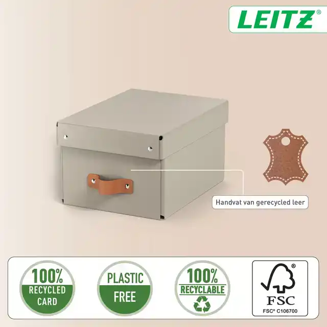 OPBERGDOOS LEITZ PURO DEKSEL 7 LITER