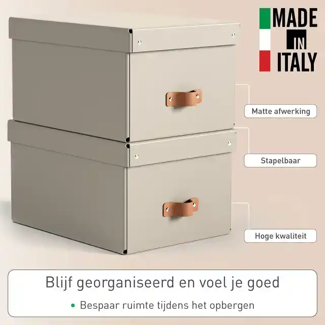 OPBERGDOOS LEITZ PURO DEKSEL 17 LITER