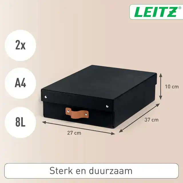 OPBERGDOOS LEITZ PURO DEKSEL 8 LITER