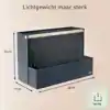 BUREAU ORGANIZER LEITZ DRAAGBAAR STOF