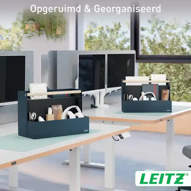 BUREAU ORGANIZER LEITZ DRAAGBAAR STOF