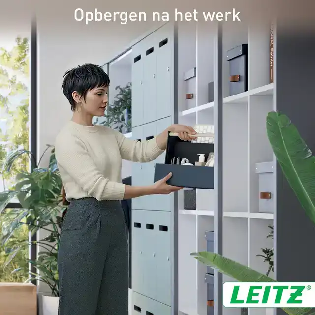 BUREAU ORGANIZER LEITZ DRAAGBAAR STOF