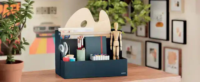 BUREAU ORGANIZER LEITZ DRAAGBAAR STOF
