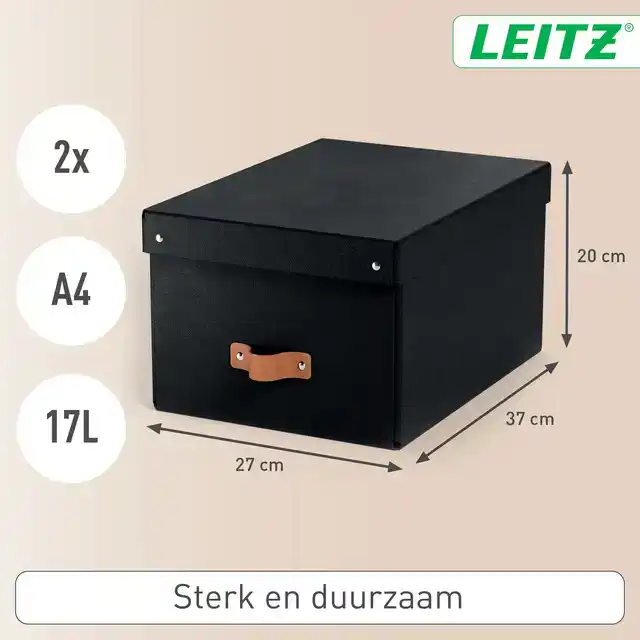 OPBERGDOOS LEITZ PURO DEKSEL 17 LITER