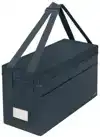 OPBERGTAS LEITZ GESTOFFEERD MET DEKSEL