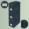 OPBERGTAS LEITZ GESTOFFERD MET DEKSEL
