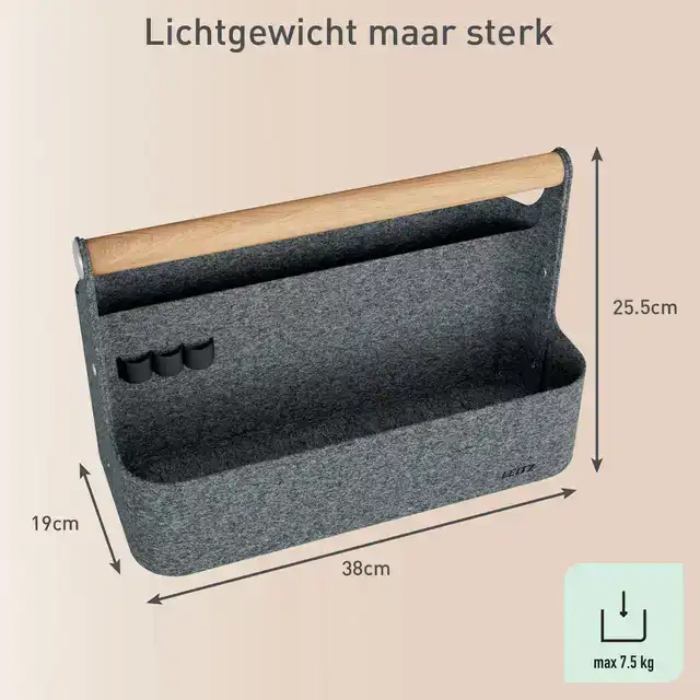 BUREAU ORGANIZER LEITZ DRAAGBAAR