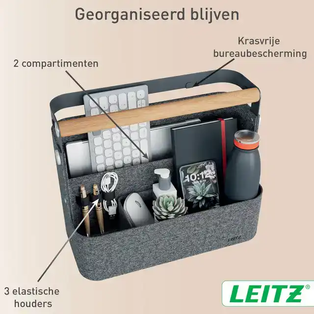 BUREAU ORGANIZER LEITZ DRAAGBAAR HAN