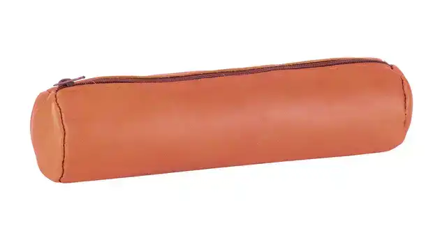 PENNENETUI OXFORD 22X6CM LEER ROND