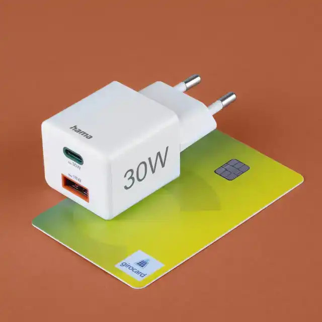 OPLADER HAMA USB-C/USB-A MINI PD 30W