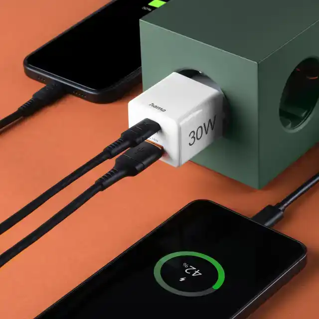 OPLADER HAMA USB-C/USB-A MINI PD 30W