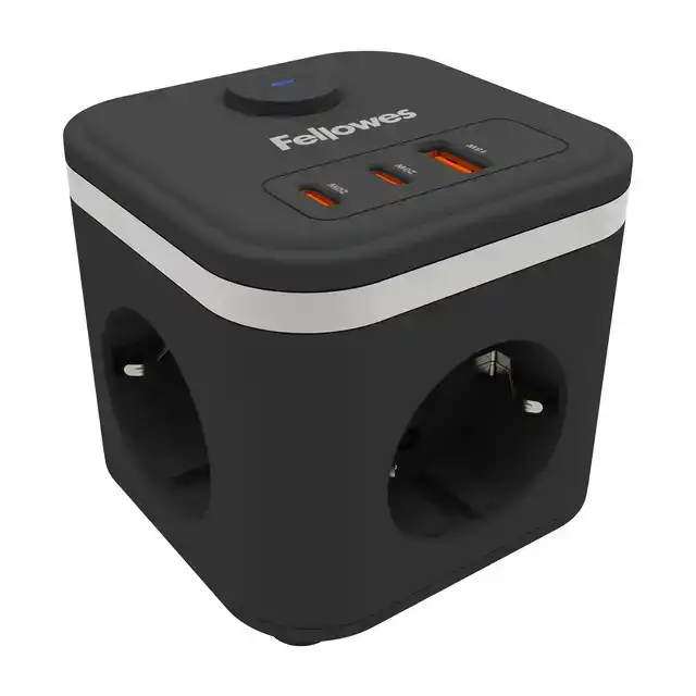 STEKKERBLOK FELLOWES PCF 3V 1XUSB A 2XC