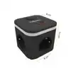 STEKKERBLOK FELLOWES PCF 3V 1XUSB A 2XC