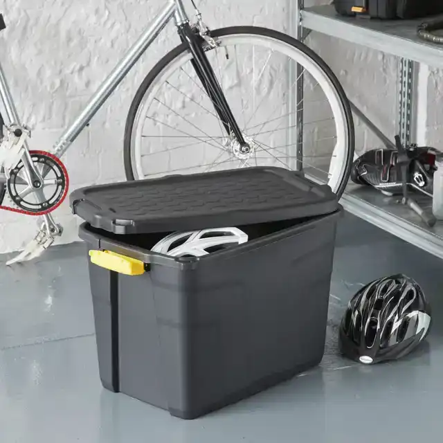 OPBERGBOX BANKERS BOX 60L MET HNDGR