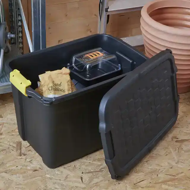 OPBERGBOX BANKERS BOX 60L MET HNDGR