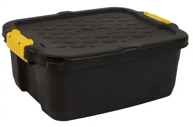 OPBERGBOX BANKERS BOX 24L MET HNDGR